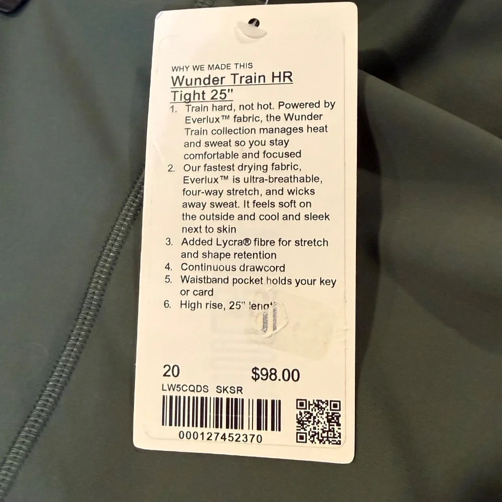 Lululemon Athletica Green Track Pants - Picture 11 of 13